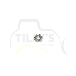 NUT - CASTELLATED 1/4 UNF