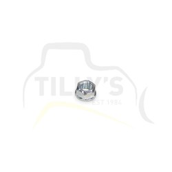 NUT LOCK FLANGED TURBO 3/8- 16
