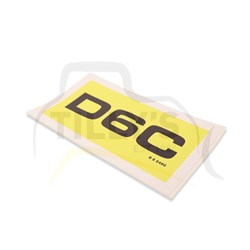 DECAL -  D6C 41A 82A