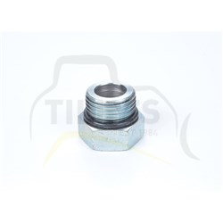 PLUG - STRAIGHT 1.1/16 UNF