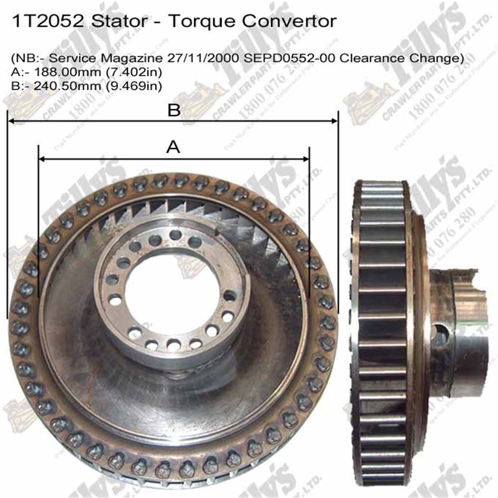STATOR CONVERTER TORQUE Tilly’s Crawler Parts