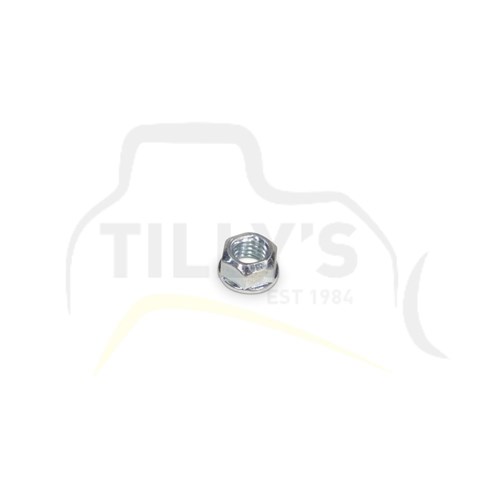 NUT LOCK FLANGED TURBO 3/8- 16