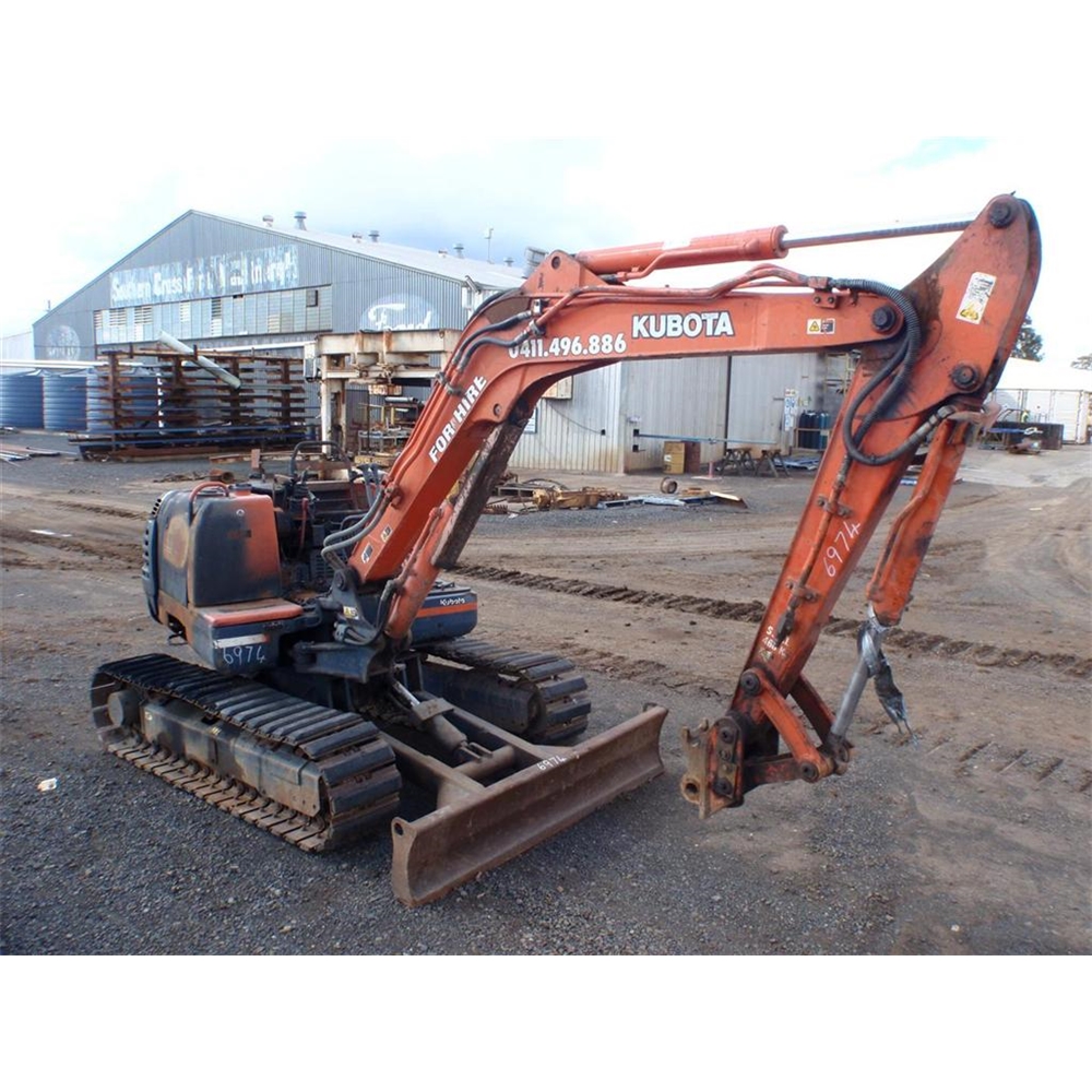 1999 KUBOTA KX1212 Tilly’s Crawler Parts